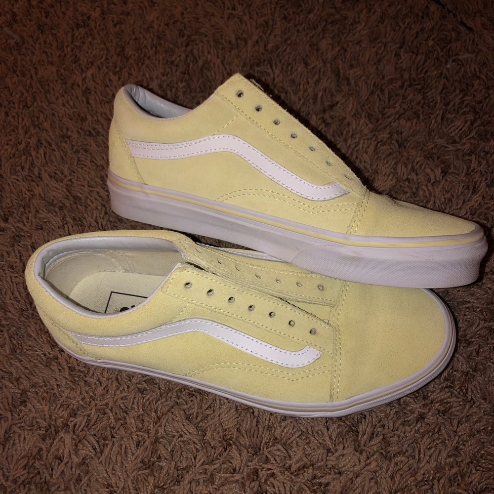 Women’s Yellow Vans